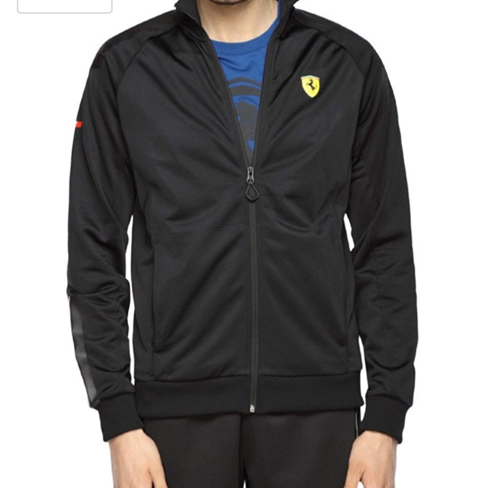 Puma Ferrari scuderia track jacket sz Medium